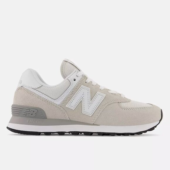 NWT! New Balance - 574 Core - Women's Sneaker Size 9.5 - Tan and White - Picture 2 of 8
